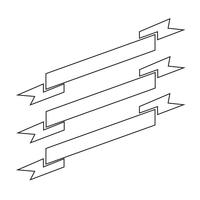 Teken van lint pictogram vector