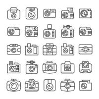 digitale camera iconen vector illustratie