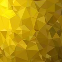 Gele veelhoekige mozaïek achtergrond, creatief ontwerpsjablonen vector