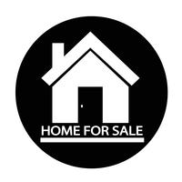 Home For Sale-pictogram vector