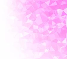 Roze veelhoekige mozaïek achtergrond, creatief ontwerpsjablonen vector