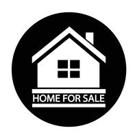 Home For Sale-pictogram vector