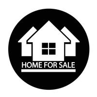 Home For Sale-pictogram vector