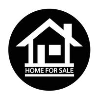 Home For Sale-pictogram vector