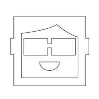 menselijke emotie pictogram vector