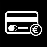 creditcard pictogram vector