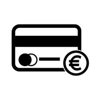 creditcard pictogram vector