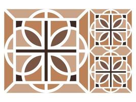 naadloos patroon modern geometrisch kleurrijk ontwerp tegel gratis vector