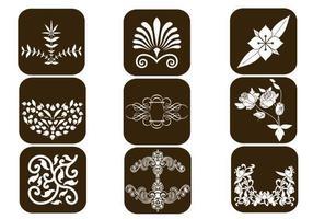 Floral Design Vector Elements Pack