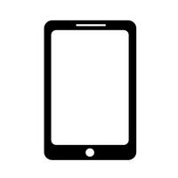 smartphone pictogram vectorillustratie vector