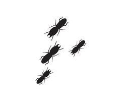 Ant Logo template vector illustratie ontwerp