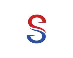 S-logo en symbolen sjabloon vector iconen