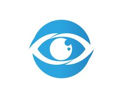 Oog zorg logo en symbolen sjabloon vector pictogrammen app