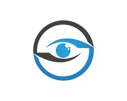 Oog zorg logo en symbolen sjabloon vector pictogrammen app