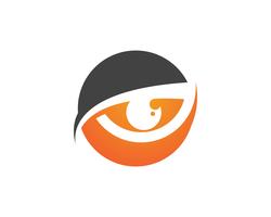 Oog zorg logo en symbolen sjabloon vector pictogrammen app
