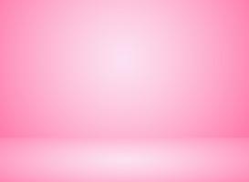 Studio interieur roze kleur achtergrond met verlichting effect. vector