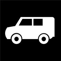 Auto pictogram vectorillustratie vector