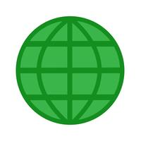 Globe vector pictogram