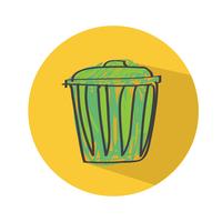 Recycle teken pictogram vector