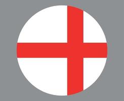 engeland vlag nationaal europa embleem pictogram vector illustratie abstract ontwerp element