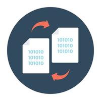 concepten voor het delen van bestanden vector