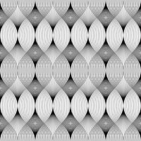 Abstracte geometrische lijnen naadloze patroon achtergrond. vector