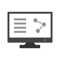 Vector Online Share-pictogram