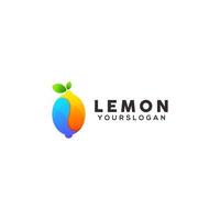citroen kleurrijk logo ontwerpsjabloon vector