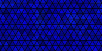lichtblauwe vectortextuur met driehoekige stijl. vector