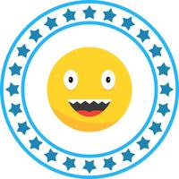 Vector lachen Emoji pictogram