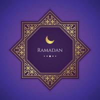 ramadan kaart achtergrond islamitische ramadan. -vector. vector