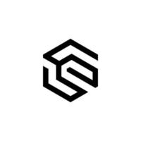 letter sg logo vector