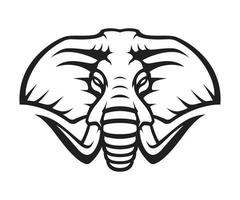 een olifant vector logo