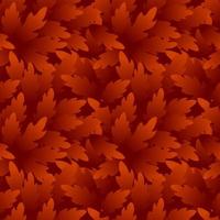 naadloze patroon rode droge bladeren herhalen behang voor ontwerp. vector