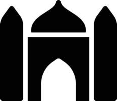 moskee vectorillustratie op een achtergrond. premium kwaliteit symbolen. vector iconen voor concept of grafisch ontwerp.