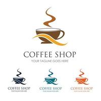 coffeeshop logo vector