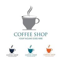 coffeeshop logo vector