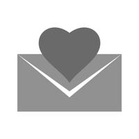 Vector liefdesbrief pictogram