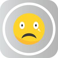 Vector Cry Emoji-pictogram