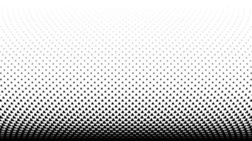 driehoekige halftone achtergrond. geometrische zwart-wit kaart. vector