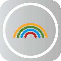 Vector Rainbow pictogram