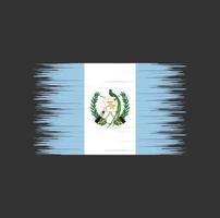 guatemala vlag penseelstreek, nationale vlag vector