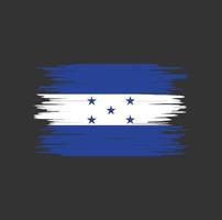 honduras vlag penseelstreek, nationale vlag vector