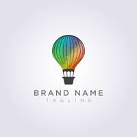 Ontwerp kleurrijke ballonnen voor uw bedrijf of merk vector
