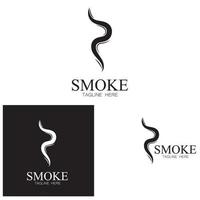 rook stoom pictogram logo afbeelding geïsoleerd op een witte achtergrond aroma verdampen pictogrammen. geuren vector lijn icoon heet aroma stinken of koken stoom symbolen ruiken of damp