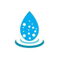 waterdruppel logo sjabloon vector