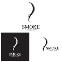 rook stoom pictogram logo afbeelding geïsoleerd op een witte achtergrond aroma verdampen pictogrammen. geuren vector lijn icoon heet aroma stinken of koken stoom symbolen ruiken of damp