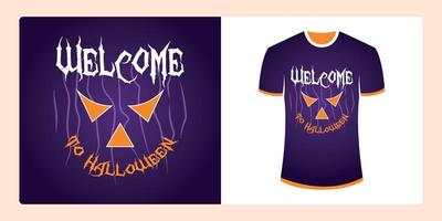 halloween t-shirt ontwerp vector