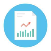 analytische rapportconcepten vector