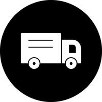 Vector loader vrachtwagen pictogram